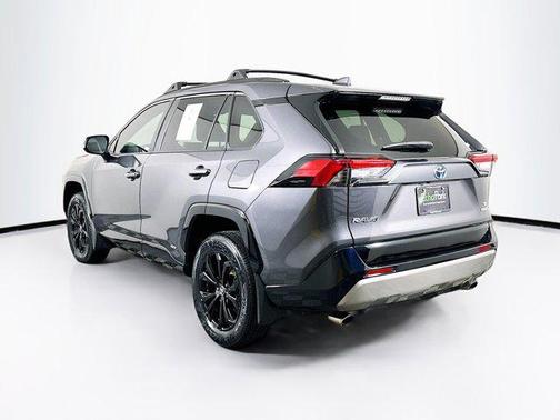 Magnetic Gray Metallic 2023 Toyota RAV4 Hybrid SE