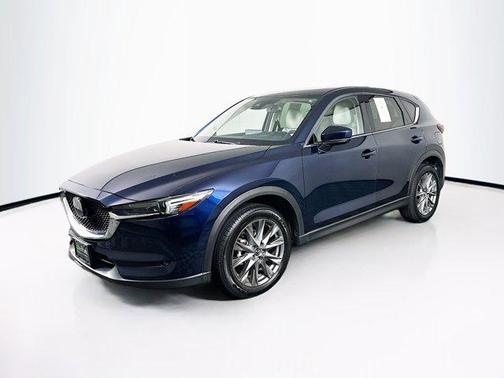 Deep Crystal Blue Mica 2021 Mazda CX-5 Grand Touring