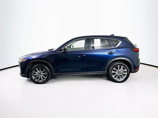 Deep Crystal Blue Mica 2021 Mazda CX-5 Grand Touring