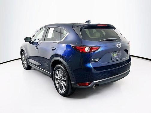 Deep Crystal Blue Mica 2021 Mazda CX-5 Grand Touring