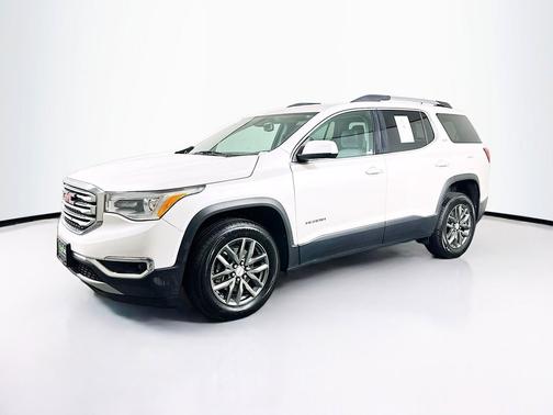 White Frost Tricoat 2018 GMC Acadia SLT-1