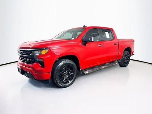 Red Hot 2023 Chevrolet Silverado 1500 Custom
