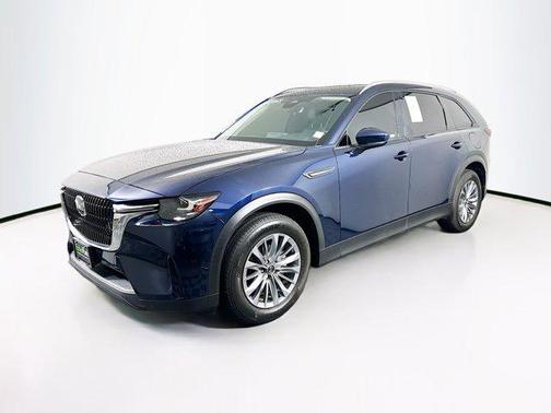 Deep Crystal Blue Mica 2024 Mazda CX-90 3.3 Turbo Preferred