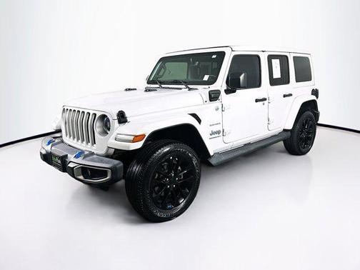 Bright White Clearcoat 2023 Jeep Wrangler 4xe Sahara