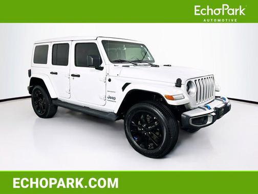 Bright White Clearcoat 2023 Jeep Wrangler 4xe Sahara