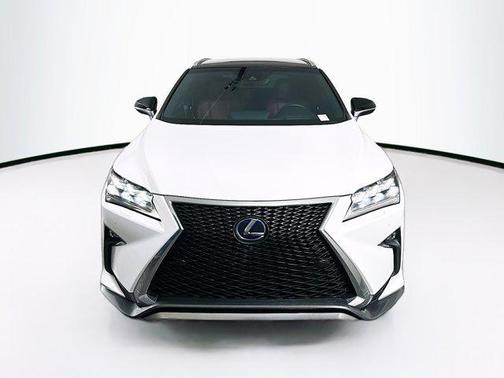 White 2017 Lexus RX 450h Base