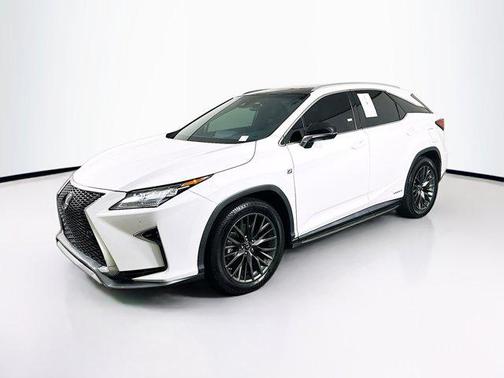 White 2017 Lexus RX 450h Base