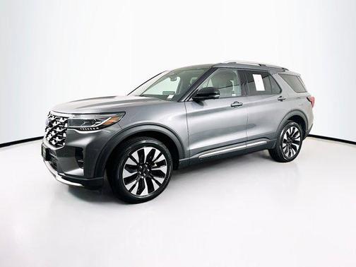 Carbonized Gray Metallic 2025 Ford Explorer Platinum