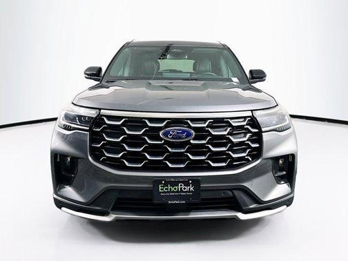 Carbonized Gray Metallic 2025 Ford Explorer Platinum