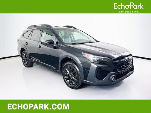 Crystal Black Silica 2025 Subaru Outback Onyx Edition