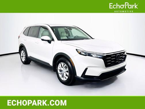 Platinum White Pearl 2026 Honda CR-V LX