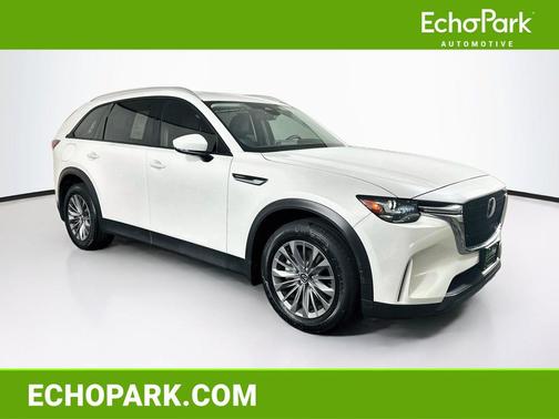 Rhodium White Premium 2024 Mazda CX-90 PHEV Preferred