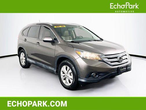 Gray 2014 Honda CR-V EX-L