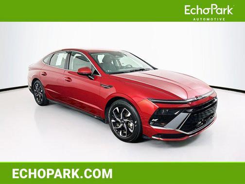 Ultimate red 2025 Hyundai SONATA SEL