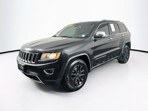 Brilliant Black Crystal Pearlcoat 2015 Jeep Grand Cherokee Limited