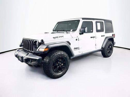 Bright White Clearcoat 2022 Jeep Wrangler Willys