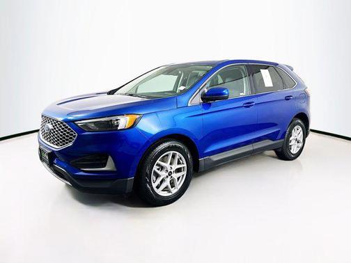 Atlas Blue Metallic 2024 Ford Edge SEL