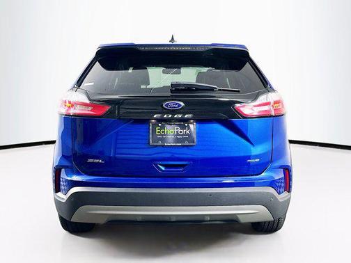 Atlas Blue Metallic 2024 Ford Edge SEL