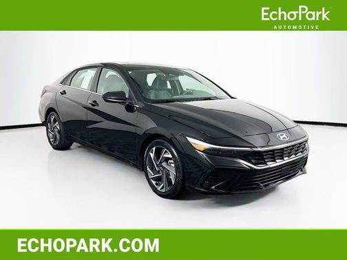 Abyss Black 2025 Hyundai ELANTRA SEL
