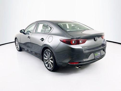 Machine Gray Metallic 2025 Mazda Mazda3 FWD w/Preferred Package