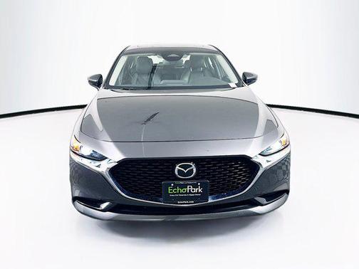 Machine Gray Metallic 2025 Mazda Mazda3 FWD w/Preferred Package