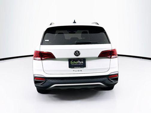 Pure White 2024 Volkswagen Taos S