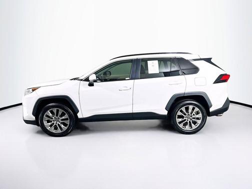 Super White 2019 Toyota RAV4 XLE Premium