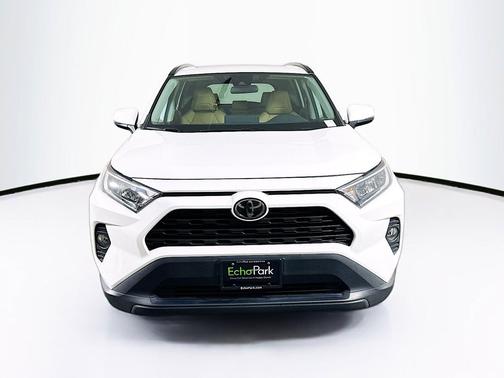 Super White 2019 Toyota RAV4 XLE Premium