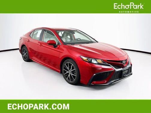 Supersonic Red 2021 Toyota Camry SE