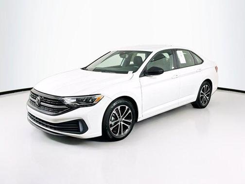 Pure White 2024 Volkswagen Jetta 1.4T S