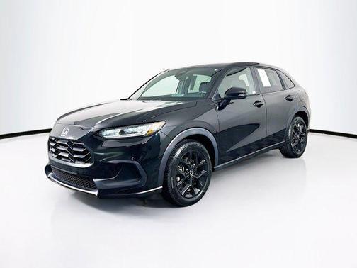 Black 2025 Honda HR-V Sport
