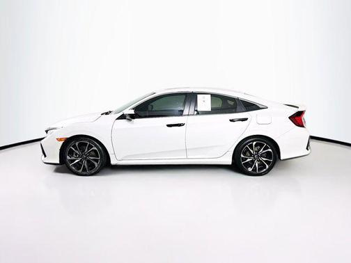 Platinum White Pearl 2019 Honda Civic Si Base