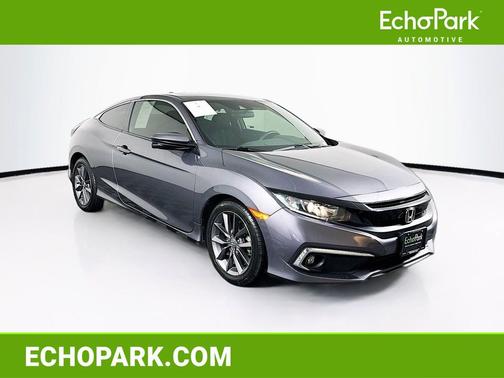 Gray 2020 Honda Civic EX