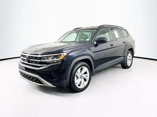 Deep Black Pearl 2023 Volkswagen Atlas 3.6L SE w/Technology
