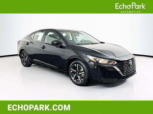 Super Black 2024 Nissan Sentra SV