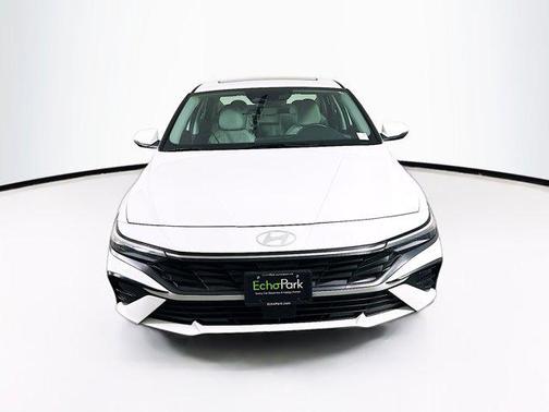 Serenity White 2025 Hyundai ELANTRA Limited