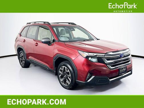Crimson Red Pearl 2025 Subaru Forester Premium