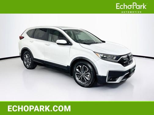 Platinum White Pearl 2020 Honda CR-V EX