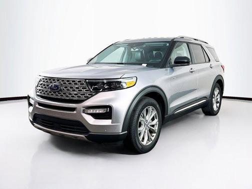 Iconic Silver Metallic 2024 Ford Explorer Limited