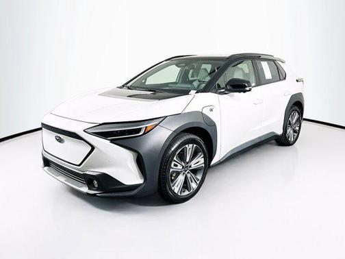 Cosmic White Pearl 2-Tone 2023 Subaru Solterra Touring