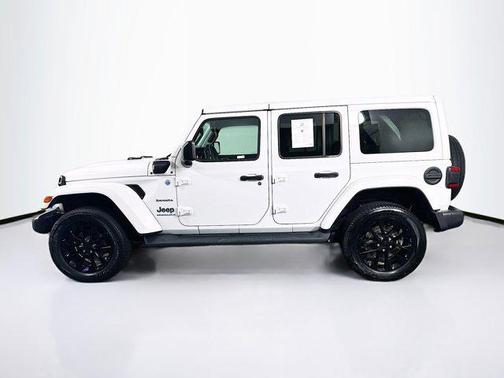 Bright White Clearcoat 2023 Jeep Wrangler 4xe Sahara