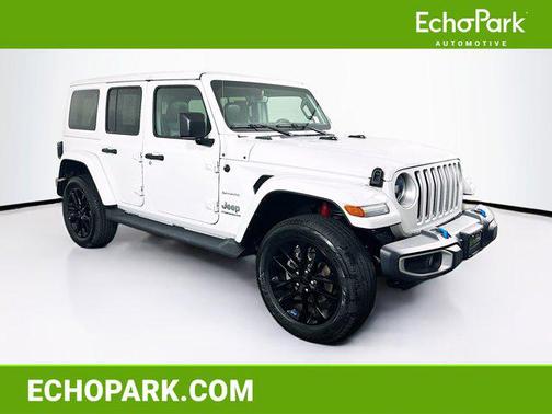 Bright White Clearcoat 2023 Jeep Wrangler 4xe Sahara