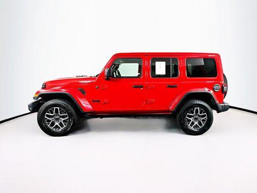 Firecracker Red Clearcoat 2025 Jeep Wrangler 4-Door Sahara 4x4