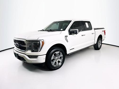 Star White Metallic Tri-Coat 2023 Ford F-150 Platinum