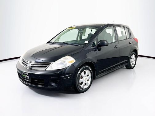 Super Black 2012 Nissan Versa 1.8 S