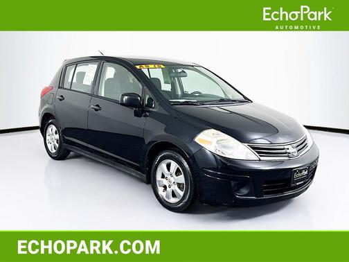 Super Black 2012 Nissan Versa 1.8 S