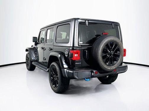 Black Clearcoat 2023 Jeep Wrangler 4xe Sahara