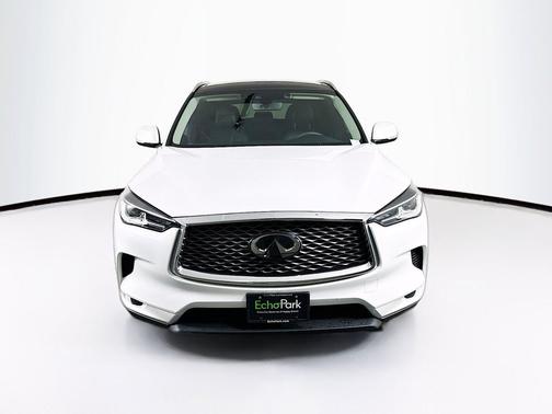 Radiant White 2023 INFINITI QX50 LUXE