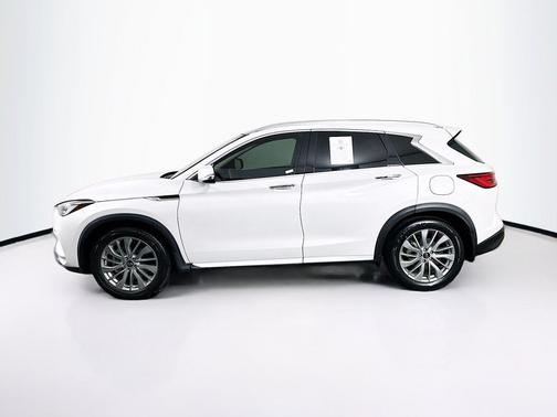 Radiant White 2023 INFINITI QX50 LUXE