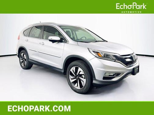 Silver 2015 Honda CR-V Touring